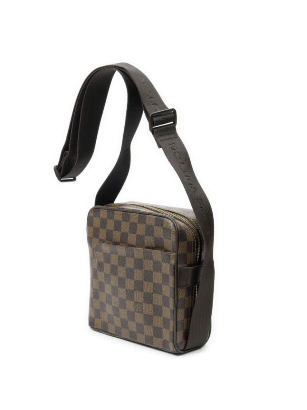 ★SOLD★ Louis Vuitton Olaf Brown Damier Ebene Messenger - Picture 2 of 10